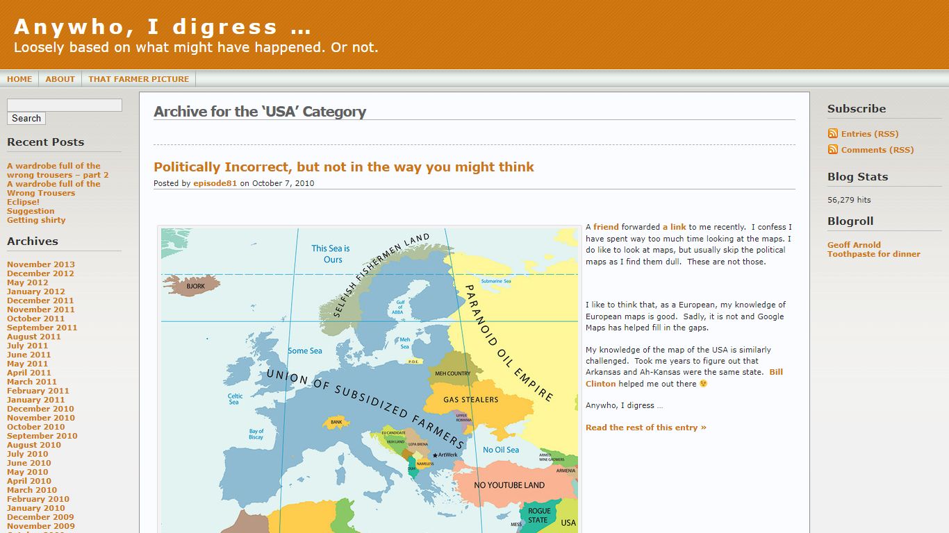 USA « Anywho, I digress